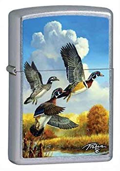 Zippo Linda Pickens Collection Autumn Ducks Lighter
